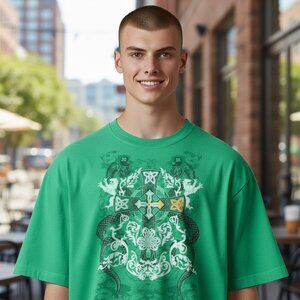 Irish Celtic Heavy-Duty Tee Shirt -3XL